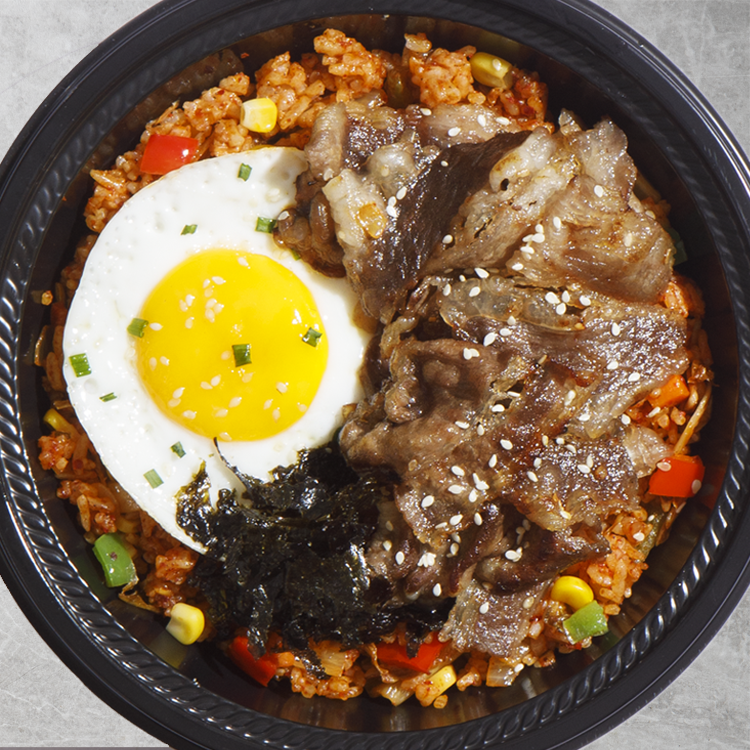 Beef Kimchi Fried Rice Soban KTown Grill