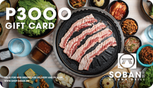 Load image into Gallery viewer, Soban K-Town Grill E-Gift Card (Delivery/Takeout)