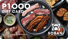 Load image into Gallery viewer, Soban K-Town Grill E-Gift Card (Delivery/Takeout)