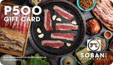 Load image into Gallery viewer, Soban K-Town Grill E-Gift Card (Delivery/Takeout)
