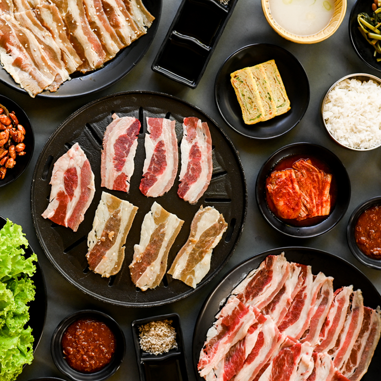 All Beef Mega Meat BBQ Set for 2 Persons Soban KTown Grill