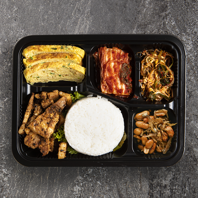 Black Pepper Samgyupsal Dosirak